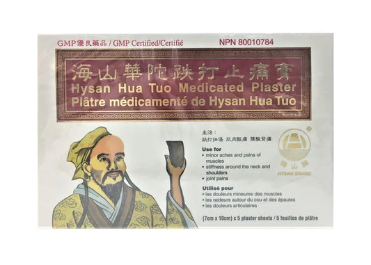 Hysan Hua Tuo Medicated Plaster 海山华佗跌打止痛膏